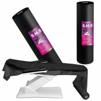 Non-woven disposable sheets Beautyfor 80cm × 150m, black