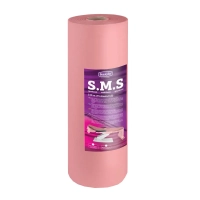 Non-woven disposable sheets Beautyfor 80cm × 150m, pink