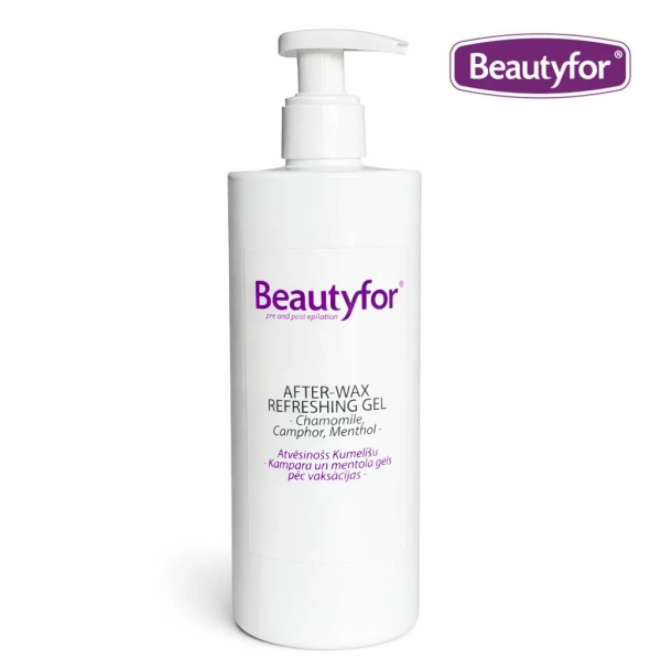 Beautyfor Refreshing After-Wax Gel Chamomile, Camphor & Menthol 500 ml