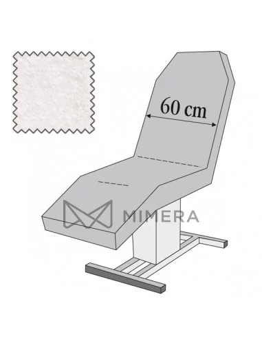 Schutzbezug für Liegen - 60 cm - weiß