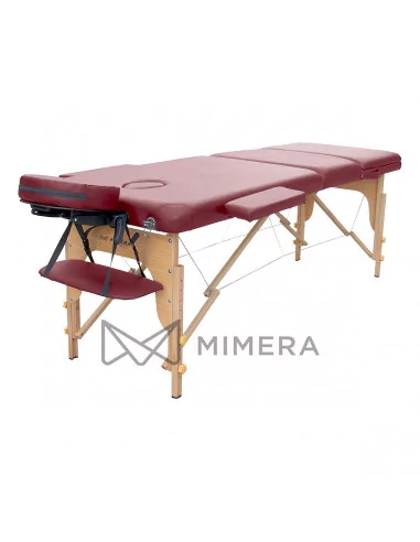 Massage bed ASPEN R1 - wine red