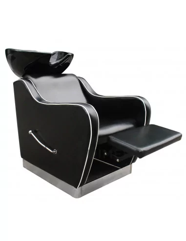 Shampoo chair NOBLE - shiny black