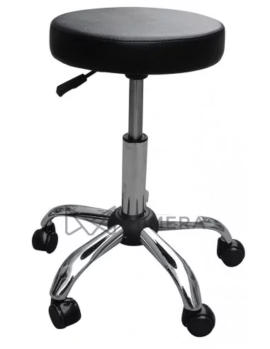 Hairdressing stool MILO - matt black