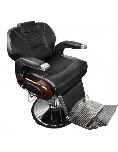 Barber chair DEGAS - matt black