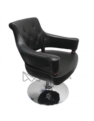 Styling chair ROZA - matt black