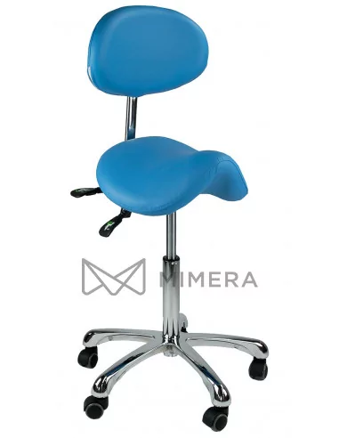 Beautician stool SMART - Blue