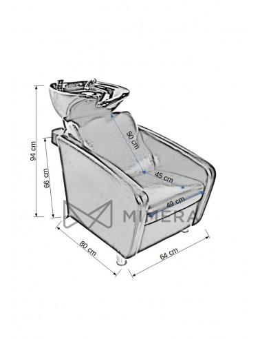 shampoo wash chair