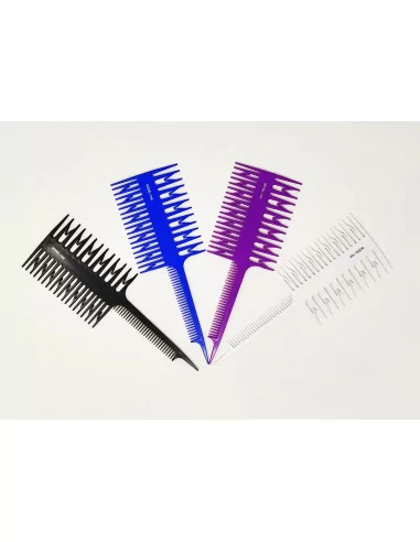 Double-sided coloring comb – black