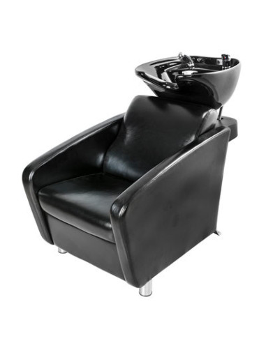 black bowl chair