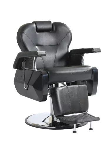 Barber chair LIMO - shiny black