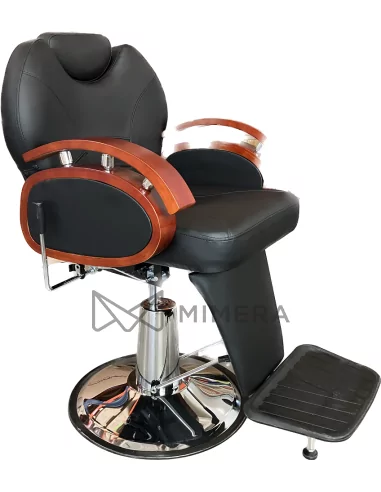 Barber chair SILK - matt black