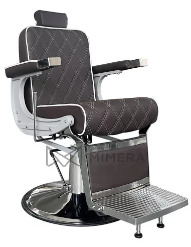 Barber chair CROSS - taupe brown