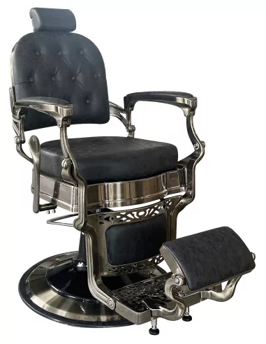Retro barber chair CEZANNE BRONZ -...