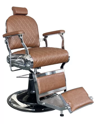 Retro barber chair ELEGANCE - copper...