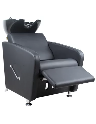 Shampoo chair FERRY - matt black