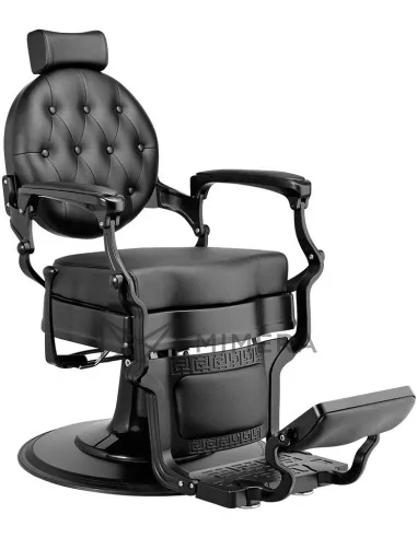 Retro barber chair BOUDIN BLACK -...