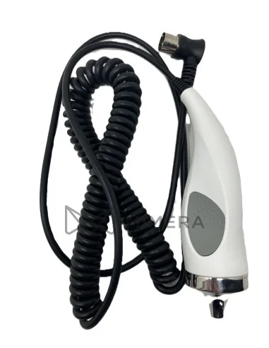 Ultrasonic probe for eyes, bent...