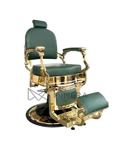 Retro barber chair CEZANNE LUX GOLD -...