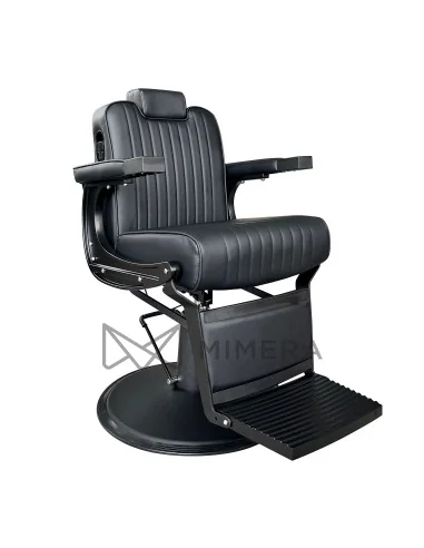 Barber chair COOL BLACK - matt black