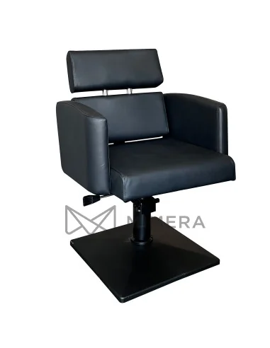 Styling chair KVERT BLACK - velvet black