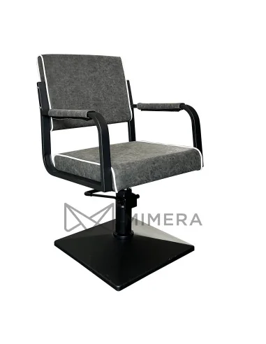 Styling chair CHIC BLACK - marble grey