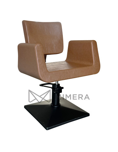 Styling chair FUTA BLACK - copper brown