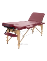 Massage bed ASPEN R1 - wine red