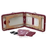 Massage bed ASPEN R1 - wine red