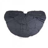 Hairdressing cape with semi-long sleeves 145x128 cm