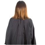 Hairdressing cape with semi-long sleeves 145x128 cm