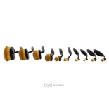 Sada štětců na make-up (sada 10 ks)