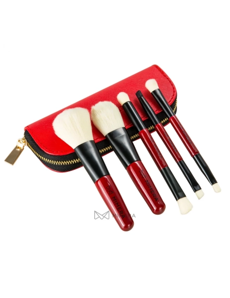 Mimera Cosmetic Brush Set  (5 pcs)