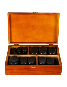 Hot SPA Stones, kamienie polerowane, zestaw składający się z 36 elementów AOB1510500