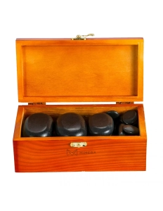 Hot SPA Stones, kamienie polerowane, zestaw składający się z 20 elementów AOB151010