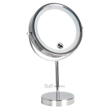 Beauty mirror 2 sided with LED