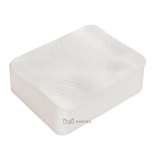 Makeup removal nonwoven cotton pads
