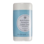 Multi-purpose disposable cosmetic wipes made of non-woven fabric (roll)