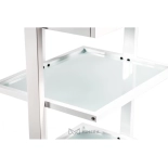 Kosmetický stolek SLEEK - bílá