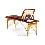 Massage bed ASPEN R1 - wine red