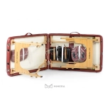 Massage bed ASPEN R1 - wine red