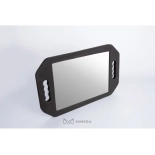 Hairdressing hand mirror foam - rectangle