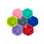 Misky na míchání barvy na vlasy - 7 ks / set