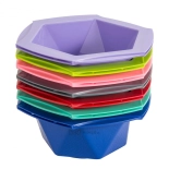 Misky na míchání barvy na vlasy - 7 ks / set