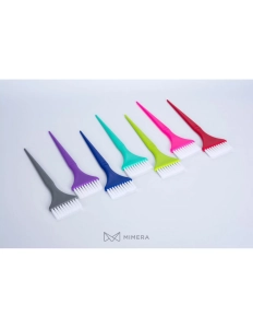 Set of hair dye brushes - 7 pieces