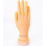 Soft hand model for nail art trainning