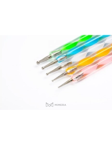 Nail art dotting pen - (5pcs / set)