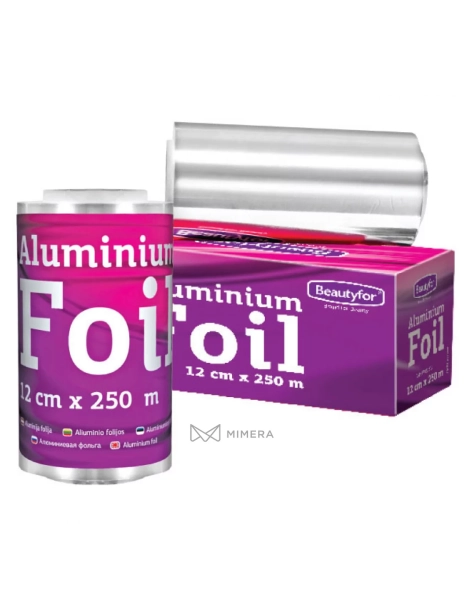 Aluminium foil for hair colouring (12cm x 250m)