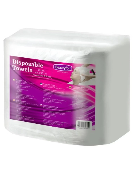 Disposable soft spunlace towels 45x90cm (50 pcs.)