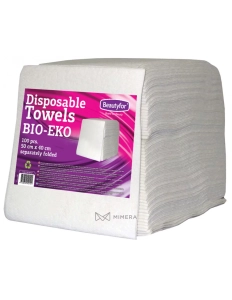 Disposable towels BIO-EKO 50x40cm (100 pcs).