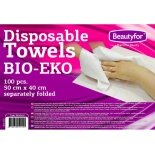 Disposable towels BIO-EKO 50x40cm (100 pcs).